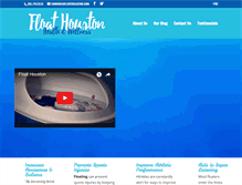 Tablet Screenshot of floathouston.com